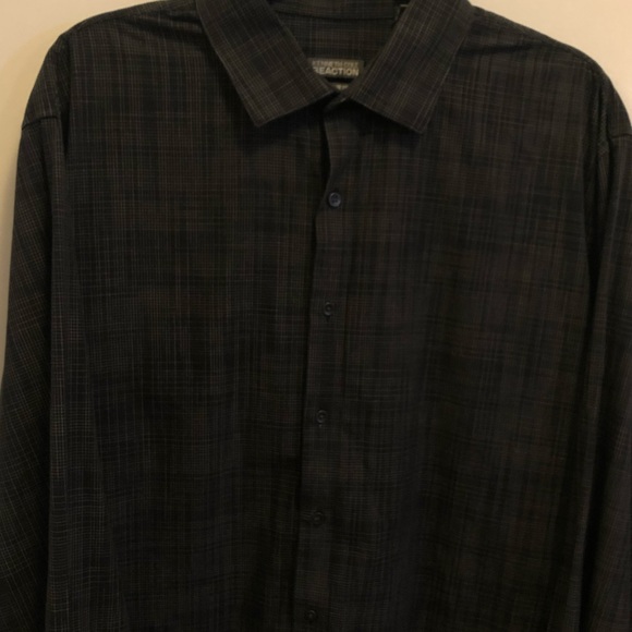 Kenneth Cole Reaction Men’s Dress Shirt Regular - Picture 4 of 14